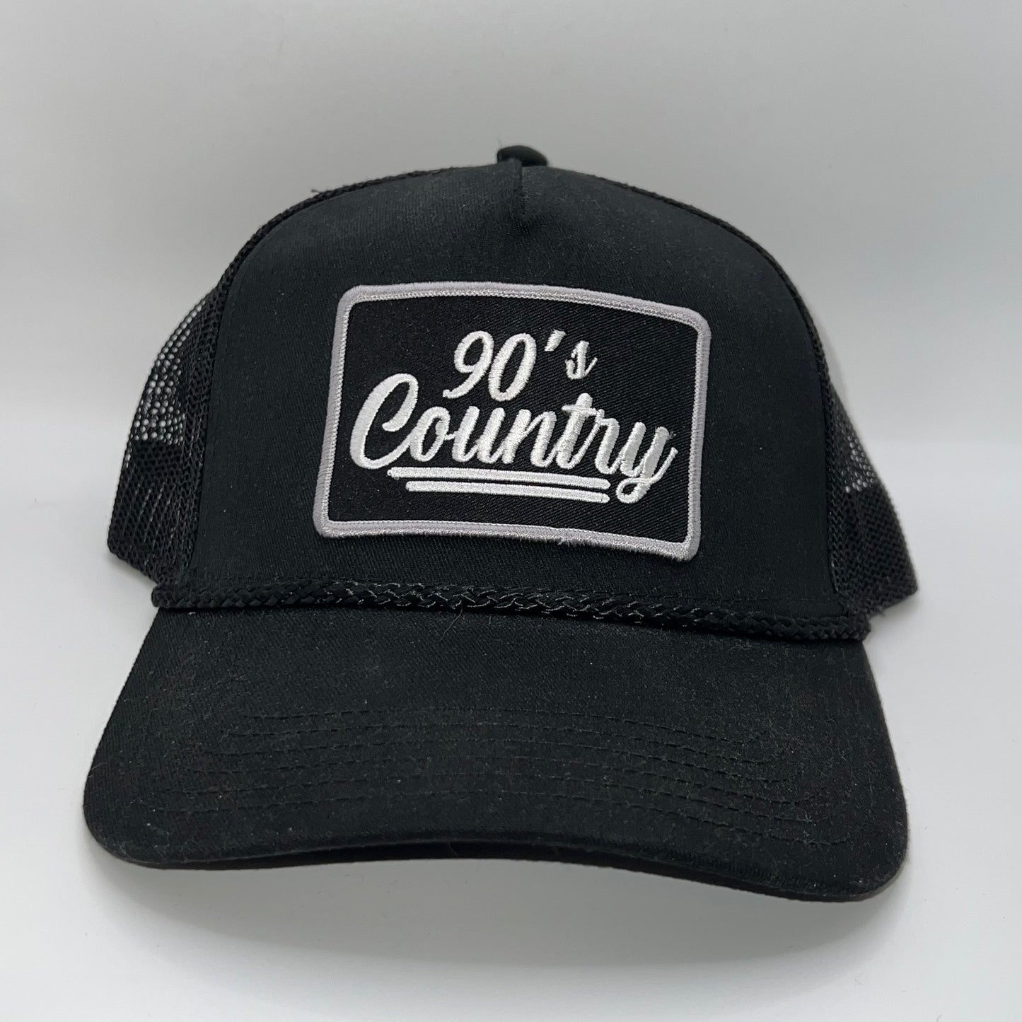 90's Country Patch Snapback Cap – Black Trucker | Otto & Port Rope Caps
