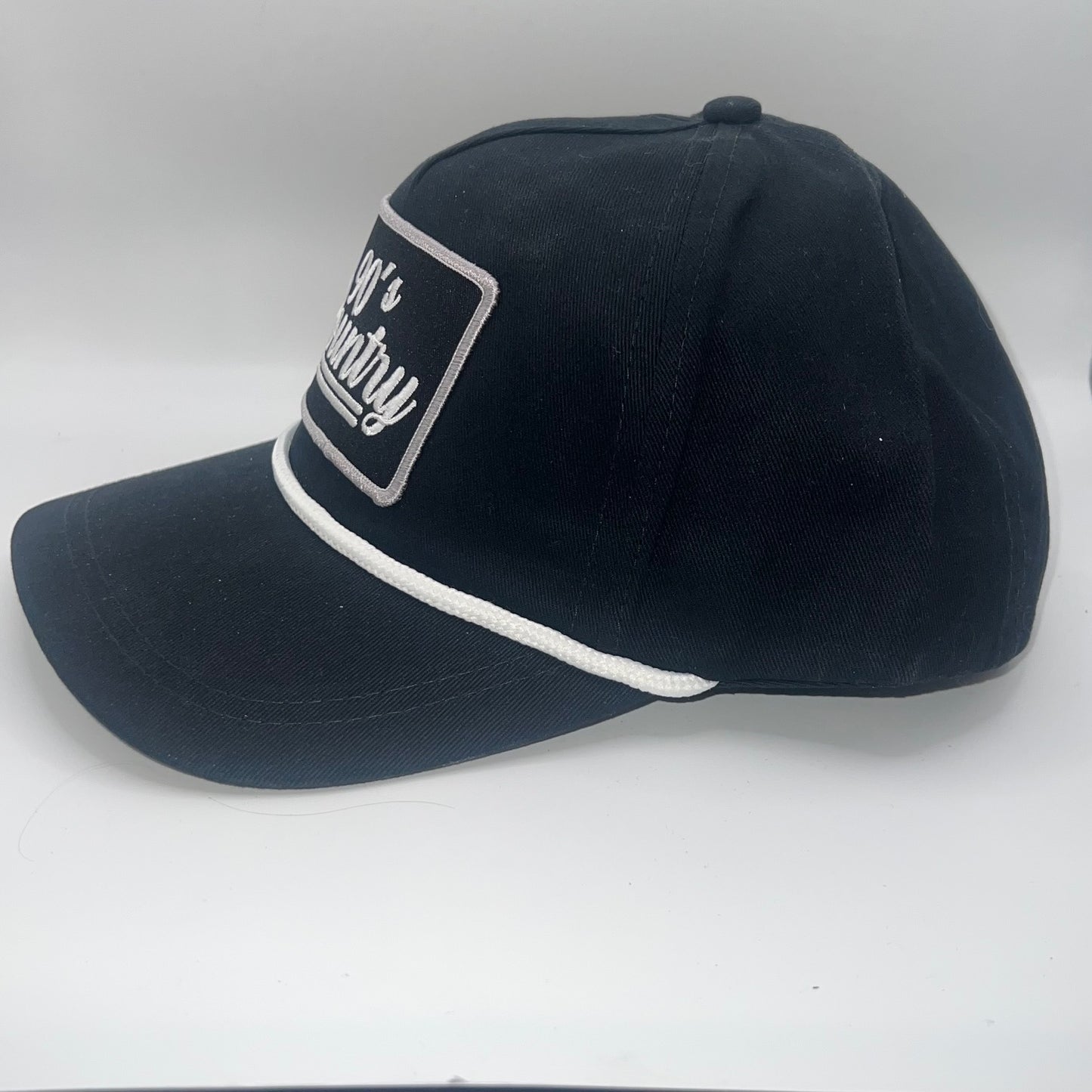 90's Country Patch Snapback Cap – Black Trucker | Otto & Port Rope Caps