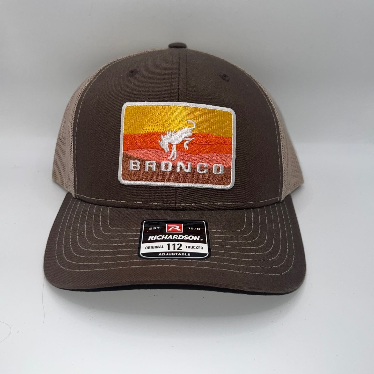 Richardson 112 Ford Bronco Retro Sunset Trucker Cap
