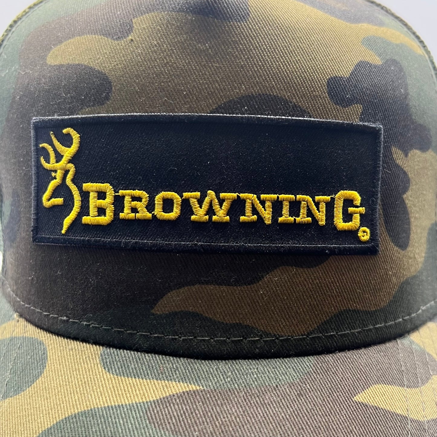 Browning Patch Cap | Camo Trucker Snapback