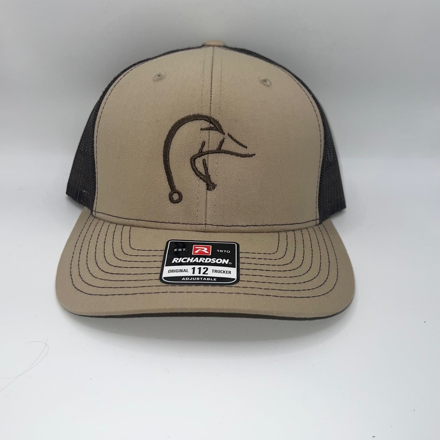 Richardson 112 Duck Hunting Hook Embroidered Logo Trucker Cap