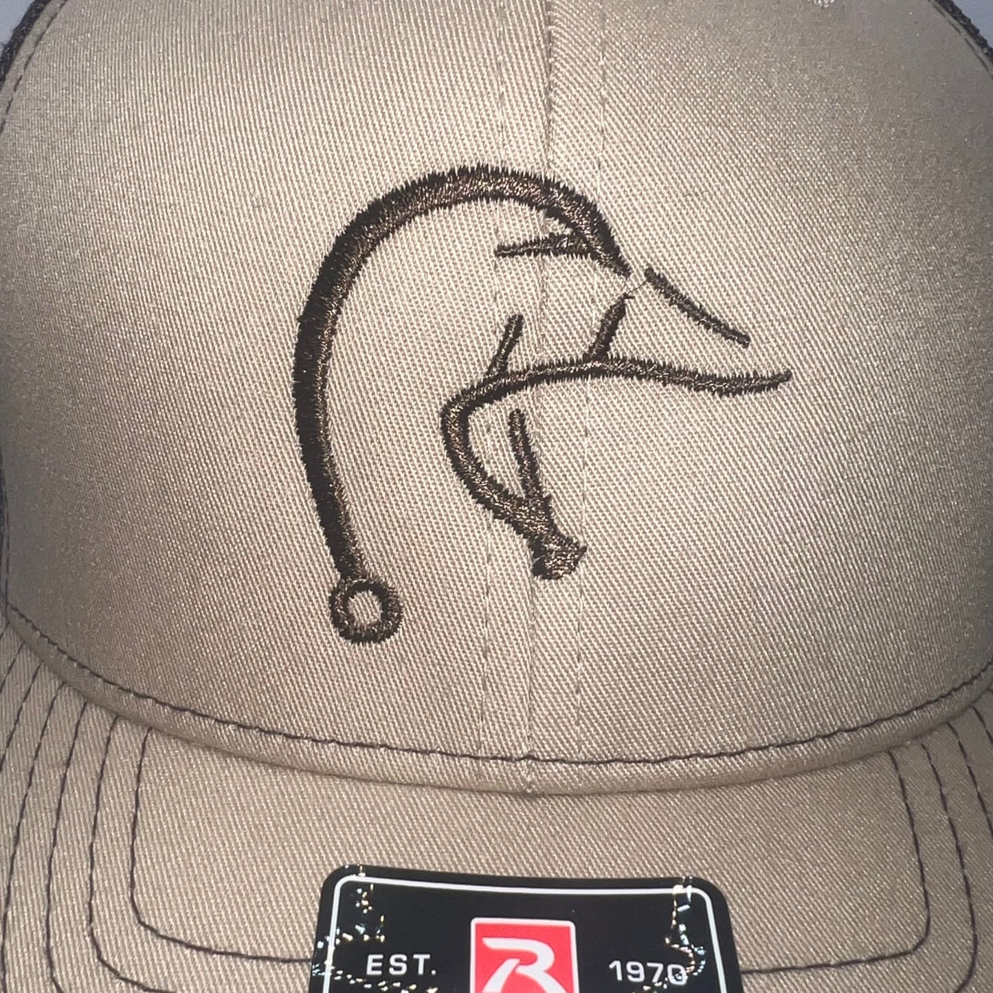 Richardson 112 Duck Hunting Hook Embroidered Logo Trucker Cap