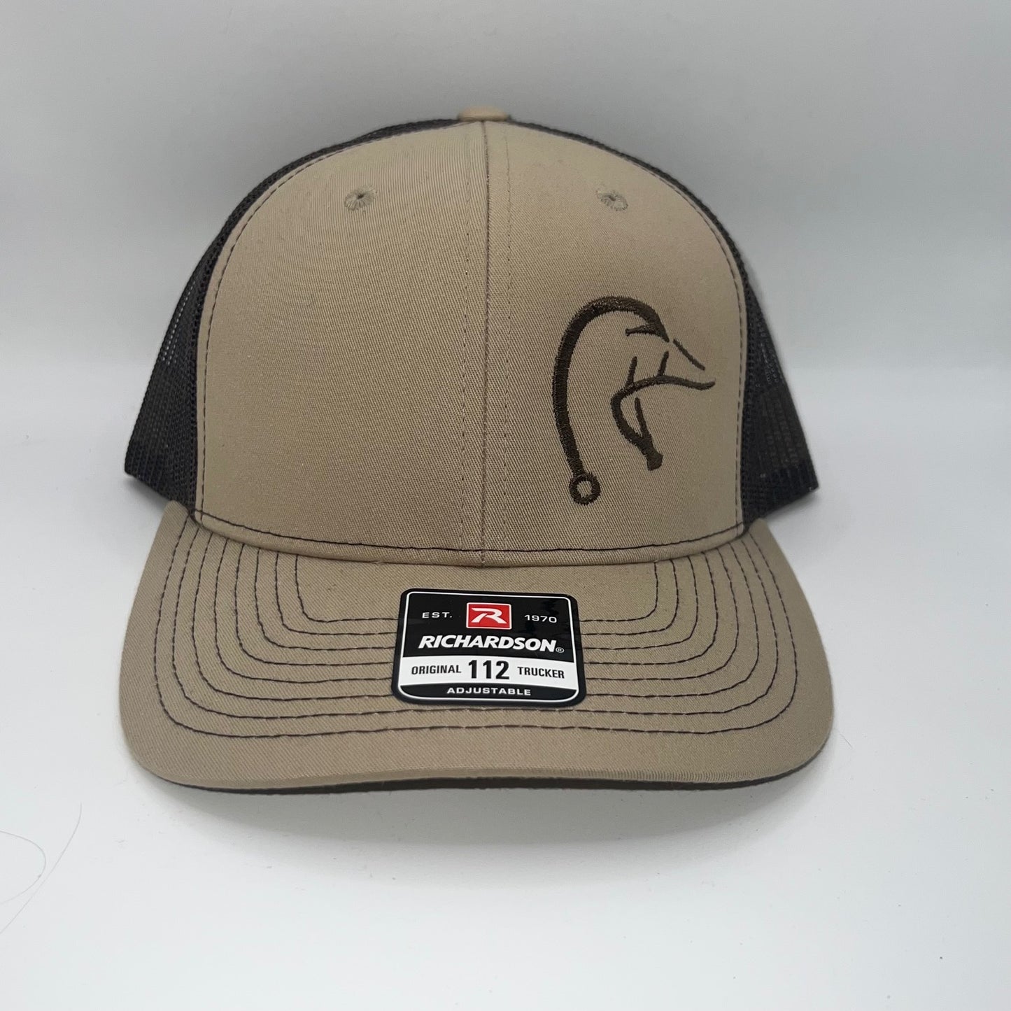 Richardson 112 Duck Hunting Hook Embroidered Logo Trucker Cap