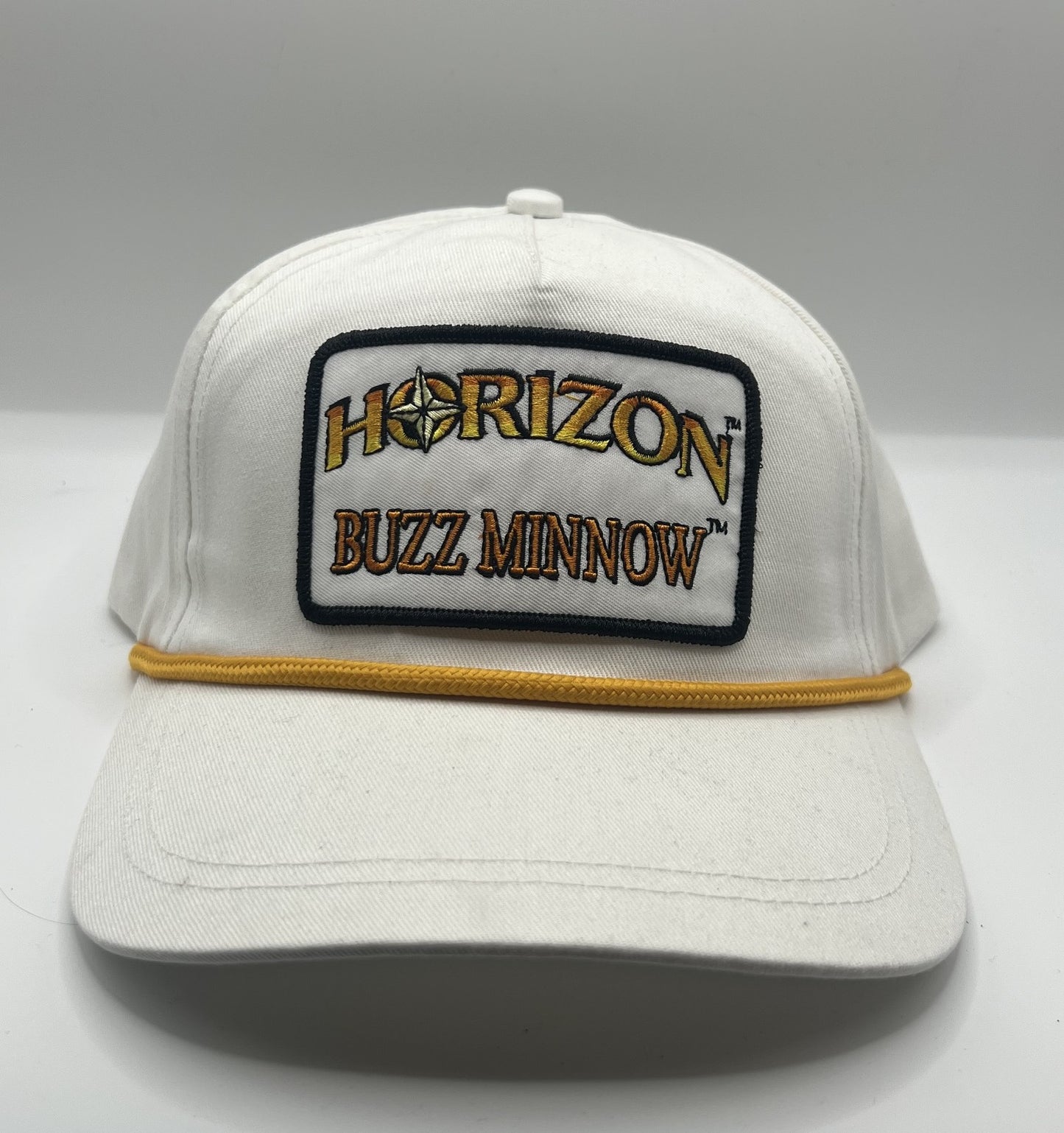 Horizon Buzz Minnow Patch Cap | Port Authority White Rope Trucker Hat