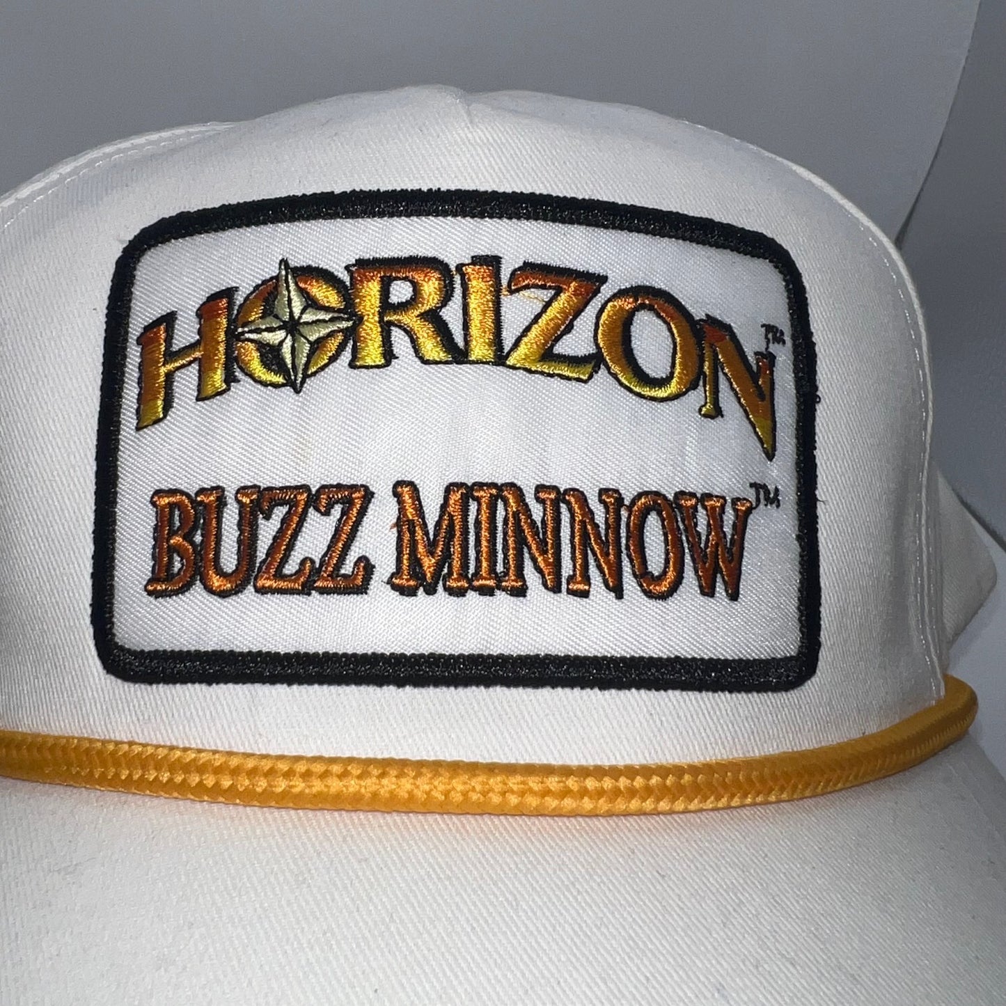 Horizon Buzz Minnow Patch Cap | Port Authority White Rope Trucker Hat