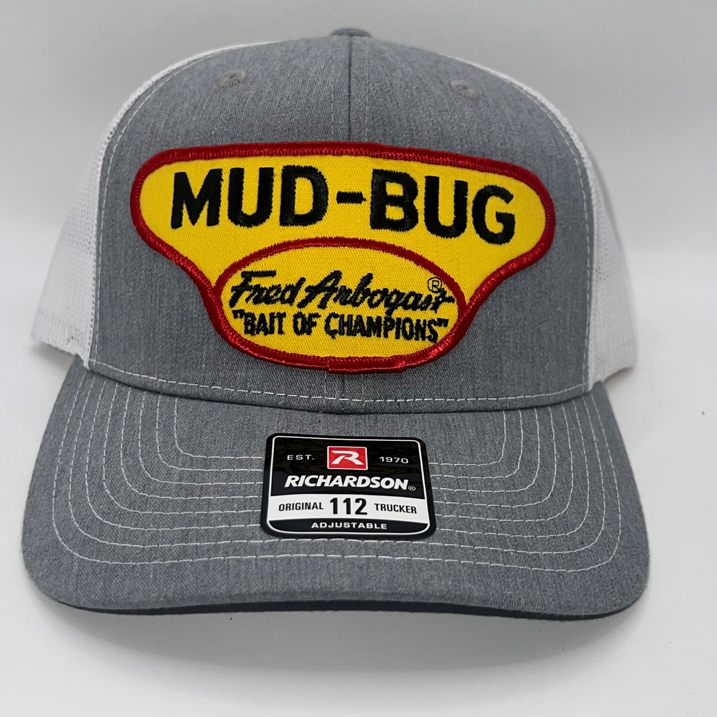 Mud-Bug Fred Arbogast Bait of Champions Patch Cap | Richardson 112 Trucker