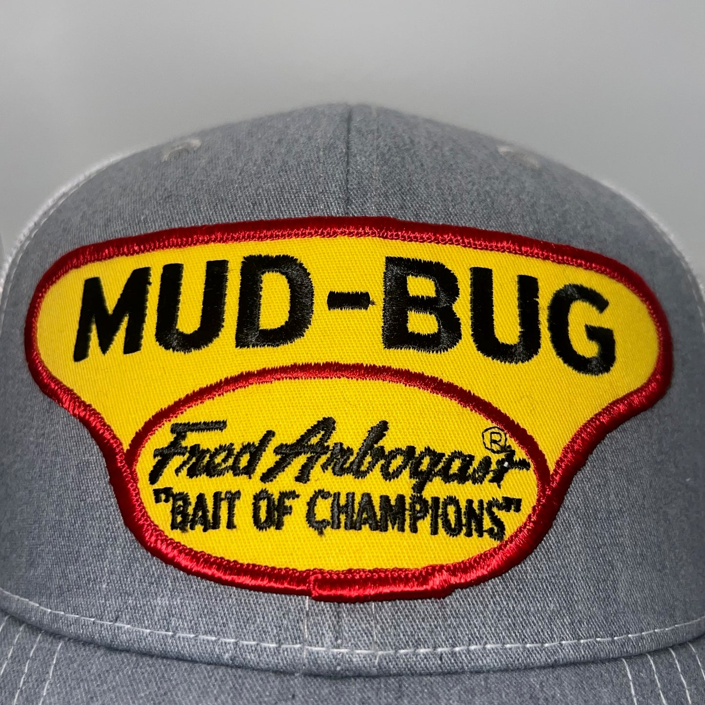 Mud-Bug Fred Arbogast Bait of Champions Patch Cap | Richardson 112 Trucker