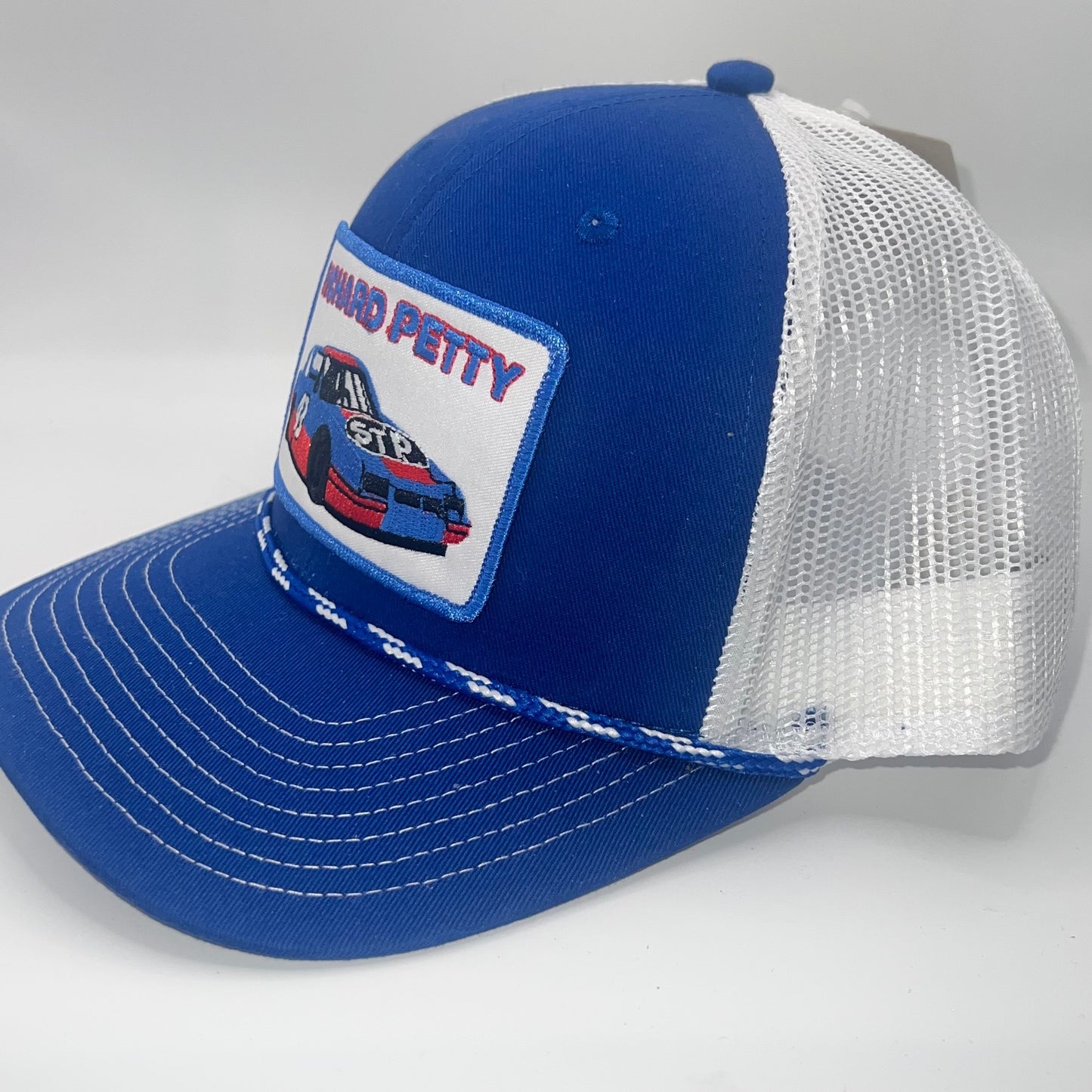 Richard Petty STP #43 Racing Team Rope Trucker Cap | Blue/White The Game