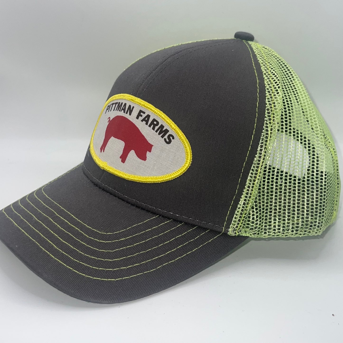 Pittman Farms Pig Patch Snapback Trucker Cap | 3 style 3 colors
