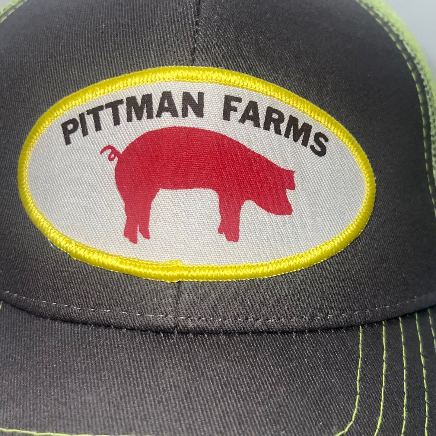 Pittman Farms Pig Patch Snapback Trucker Cap | 3 style 3 colors
