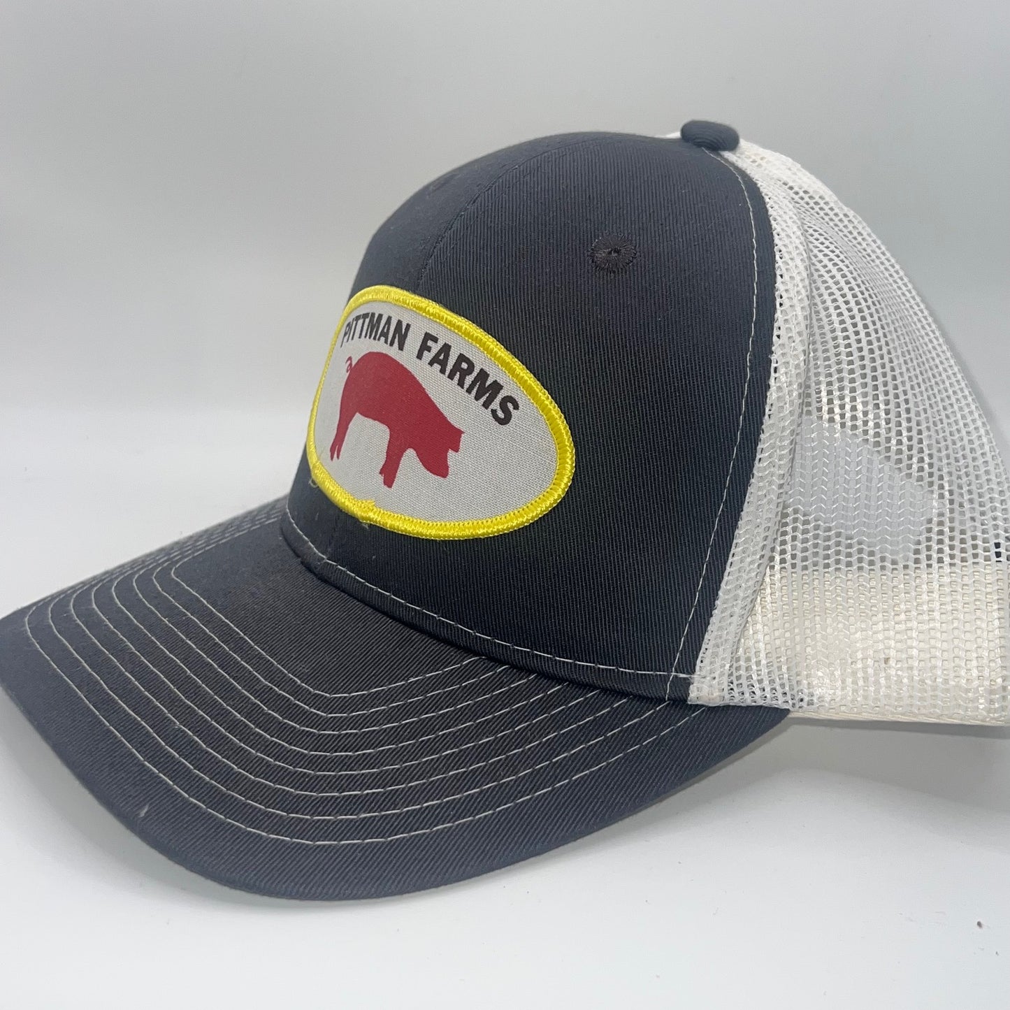 Pittman Farms Pig Patch Snapback Trucker Cap | 3 style 3 colors