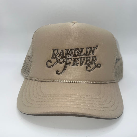 Ramblin' Fever Otto Foam Embroidered Front Mesh Back Trucker Cap – Merle Haggard