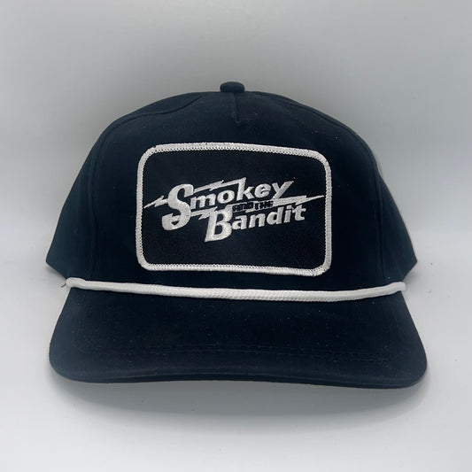 Smokey and the Bandit Patch Cap | Black Port Authority C962 Rope Snapback