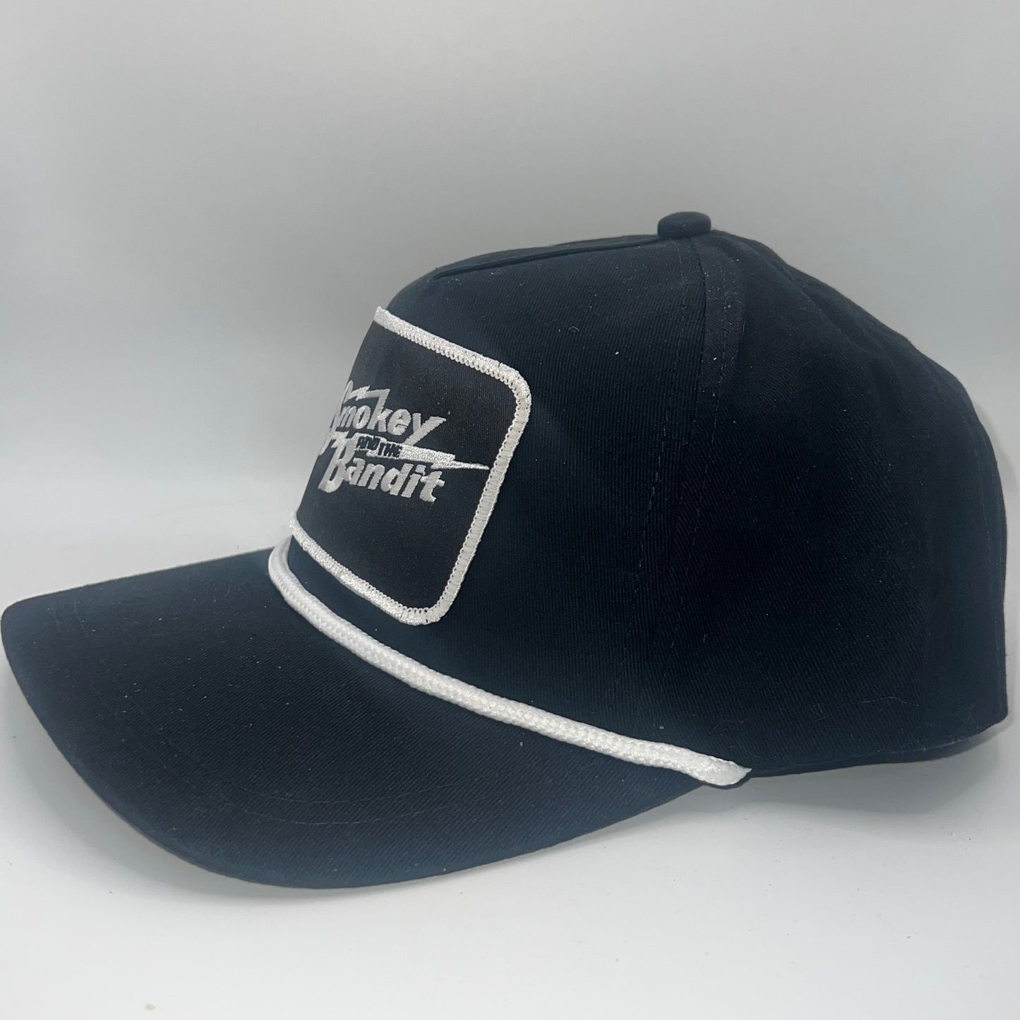 Smokey and the Bandit Patch Cap | Black Port Authority C962 Rope Snapback