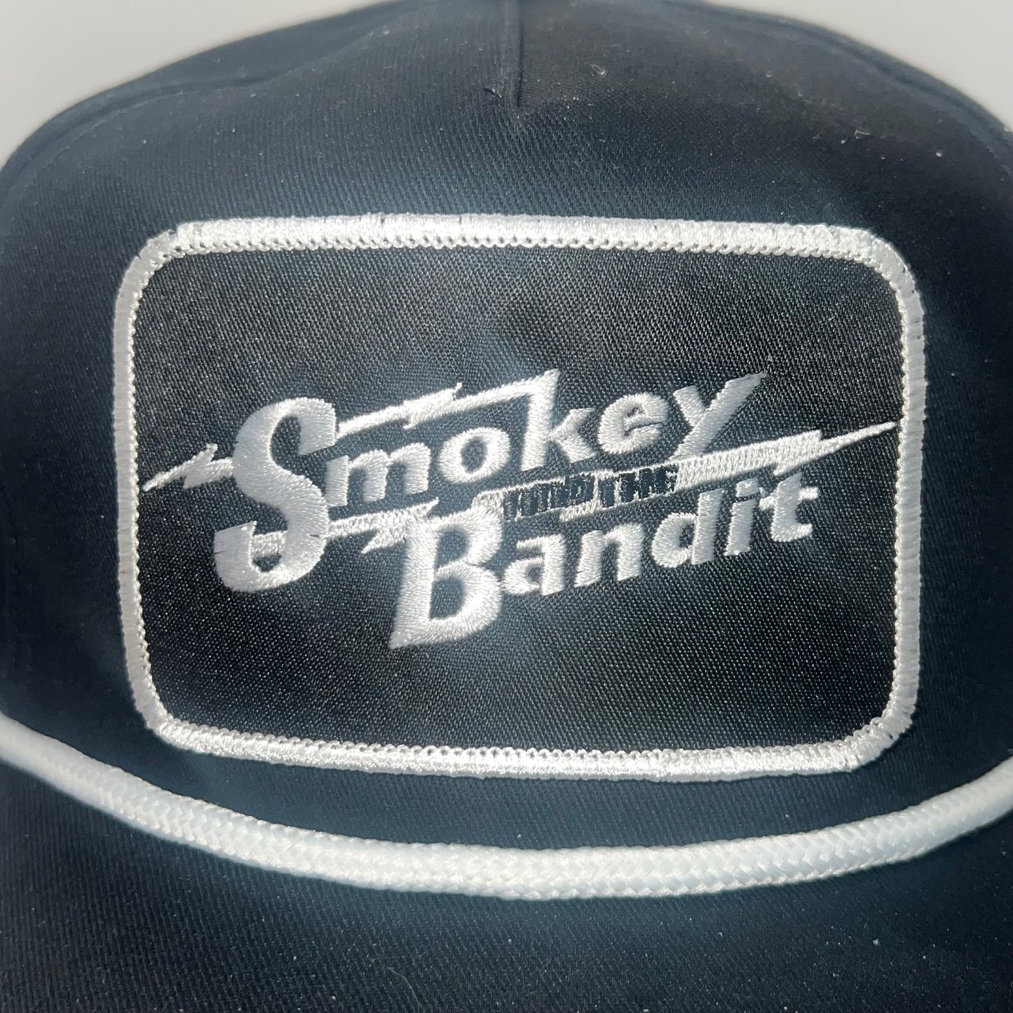 Smokey and the Bandit Patch Cap | Black Port Authority C962 Rope Snapback