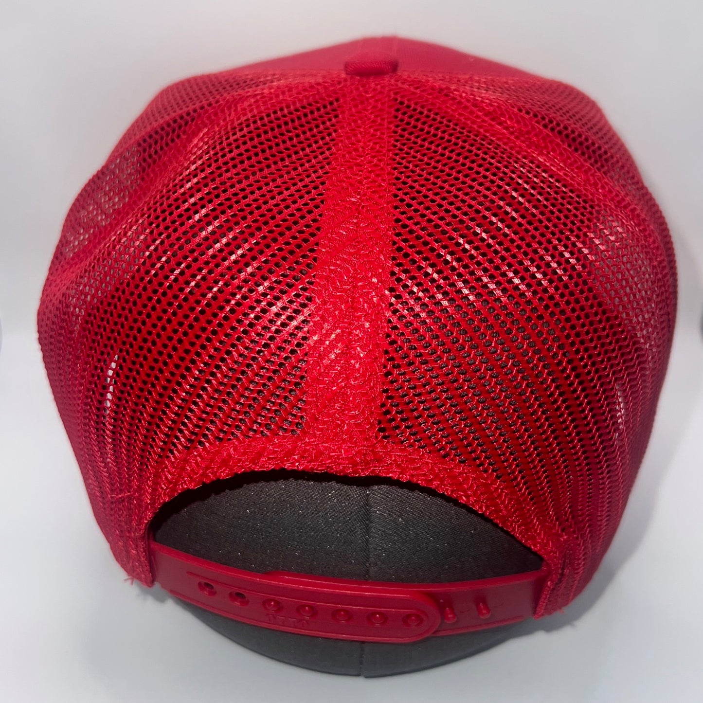 Tru Turn Hooks Patch Cap | Otto Red Rope Trucker Snapback Fishing