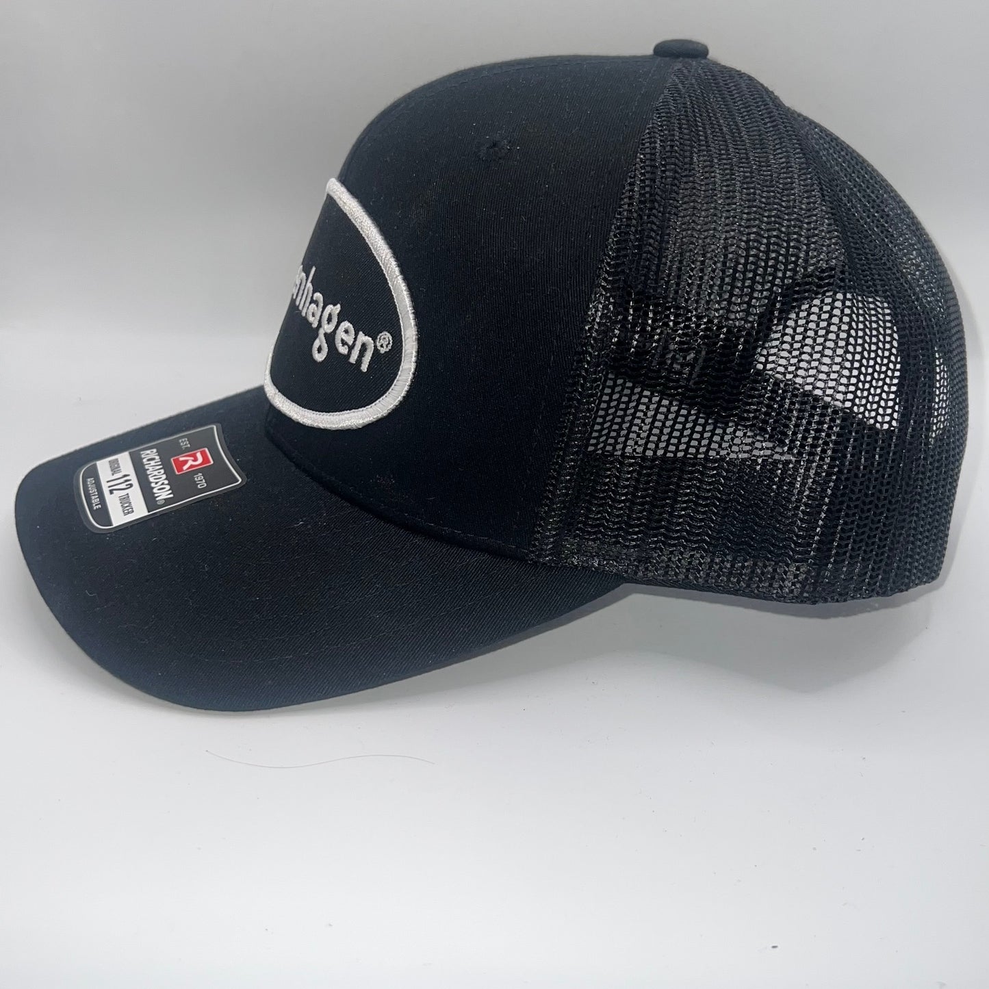 Richardson 112 Copenhagen Black & White Trucker Cap (2 styles)