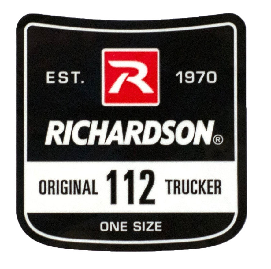 Cock Fight Champion Richardson 112 Trucker Cap – Red/Black Patch Cap