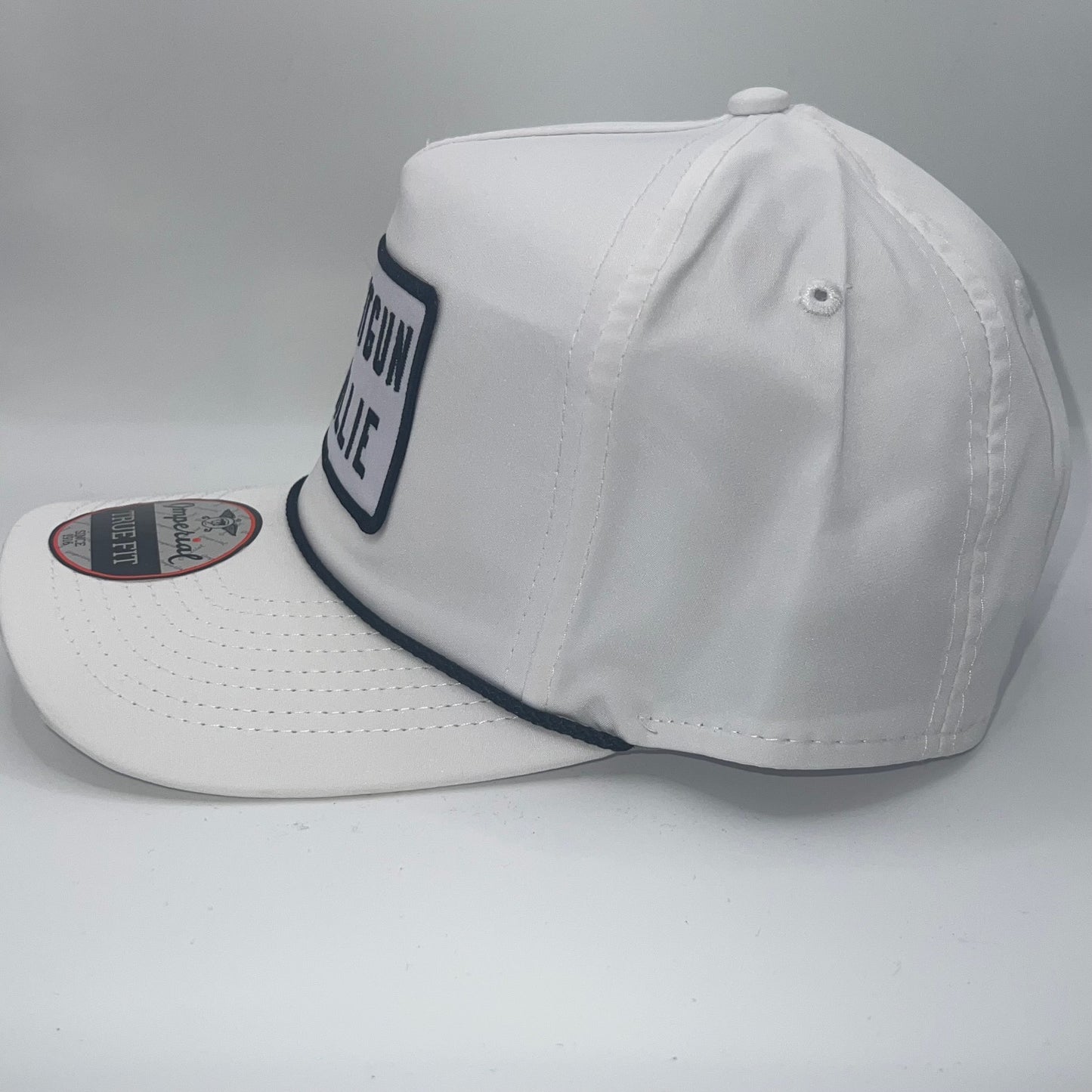 Shotgun Willie Patch Cap | Imperial True Fit Rope Trucker | Black or White